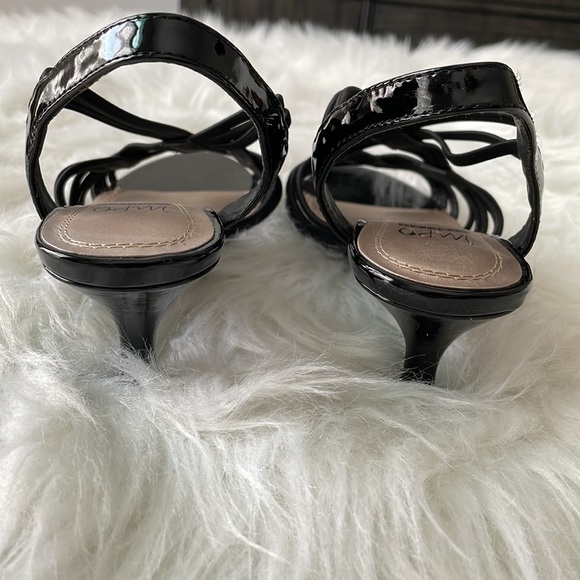 Impo Stretch Expose 8 1/2 M Black 2 1/2 " Heel Woman's slingback dress Shoe - Picture 5 of 8